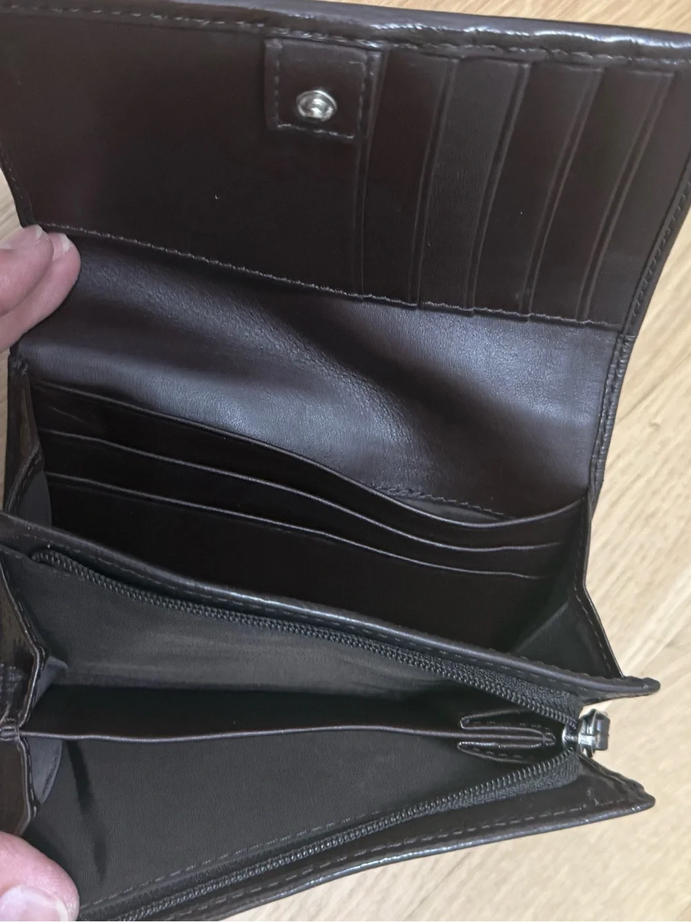 NWOT - Coach Ashley/Soho Pleated Signature Small Flap Wallet